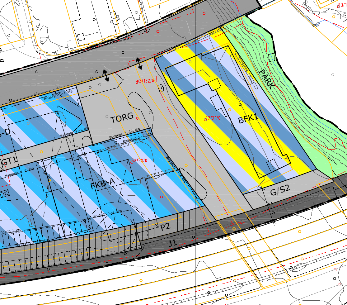 DETALJ- REGULERING 11 Privat interesse Rammer gitt i overordnet plan Begrenset