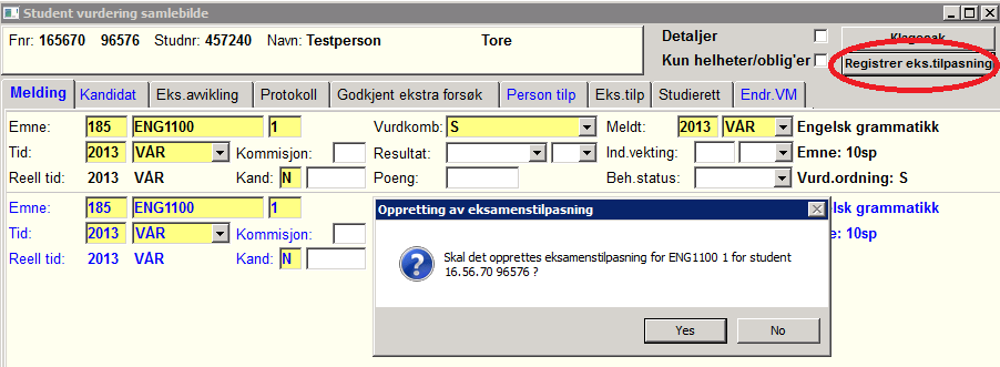 Oppskrift på filtrering, se eventuelt egen brukerveiledning for filtrering: Kjør rapporten som vanlig. Høyreklikk i den hvite delen av rapporten. Velg Filtrer.