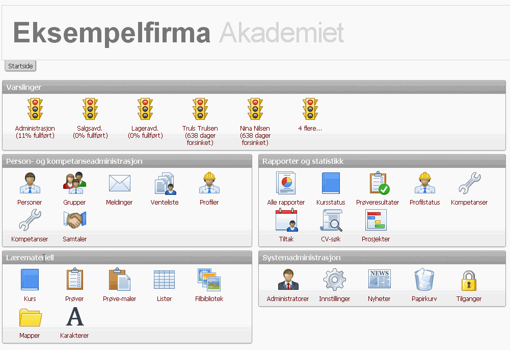 Hvordan legger jeg til bilder i et kurs? 1. Last opp et bilde til Filbiblioteket som beskrevet over 2. Gå til startsiden 3. Klikk "Kurs" 4. Klikk på navnet til kurset du vil endre 5.