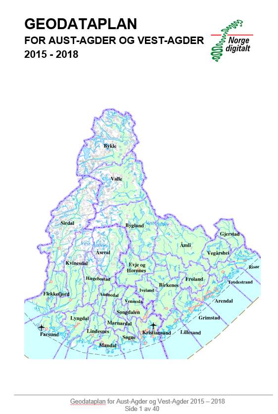 Ny årsversjon av geodataplanen Anne Marit Bjelland tar kontakt i løpet av våren med kommunene i