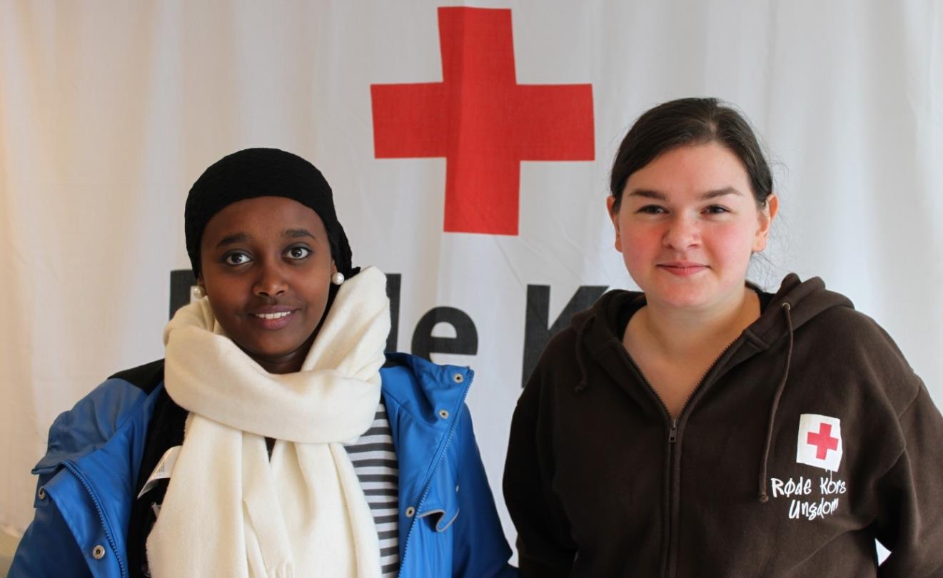 Ny lederduo i Bodø Røde Kors Ungdom Monica Solberg og Mawaahib Mahamed er valgt som hhv. leder og nestleder i Bodø Røde Kors Ungdom. De ser fram til å fortsette arbeidet i ungdomsorganisasjonen.