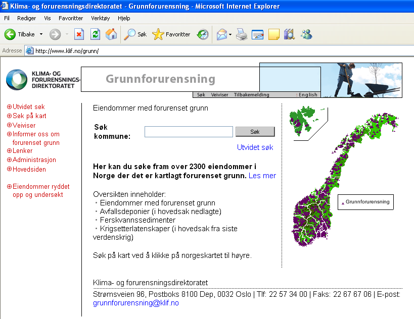 Om Grunnforurensning Hva er Grunnforurensning?