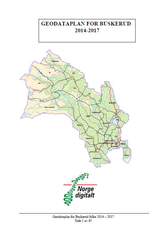 Fylkes geodataplan definerer kommunale fellestiltak Bedre data