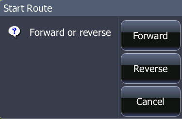 5 Navigere med HDS G2Touch Med navigeringsfunksjonaliteten inkludert i enheten kan du navigere mot markørens posisjon, et veipunkt eller langs en ferdigdefinert rute.