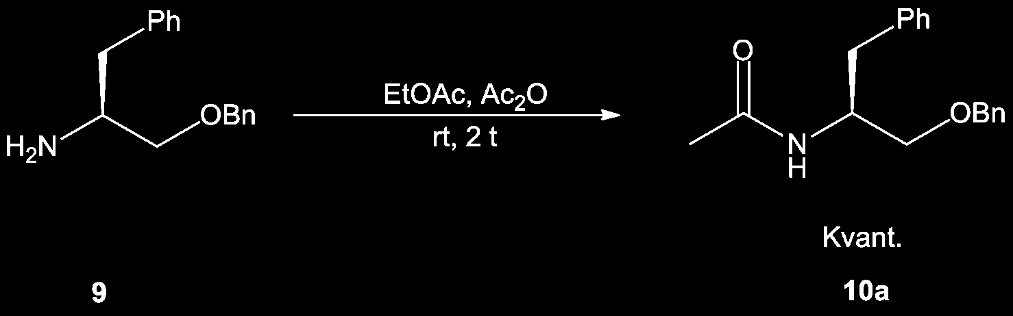 5.3 Syntese av amid 1a og 1b og imin 11a og 11b 47 aminoalkohol 7 (3,1 g, 19,9 mmol, 1 ekv.) forsiktig ved C.