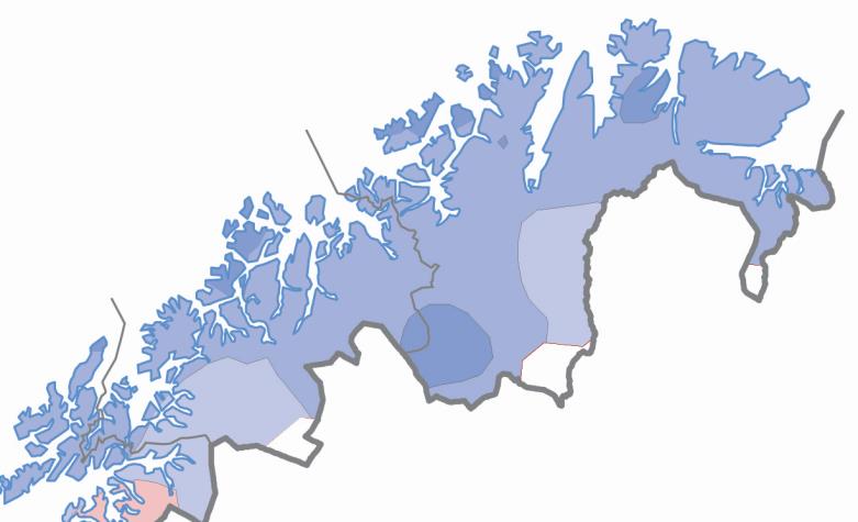 NN2000 i Troms Etablering skjer gjennom GeoVekst prosjekt Deler inn Troms i 2 prosjekt i samråd med Geodesidivisjonen i