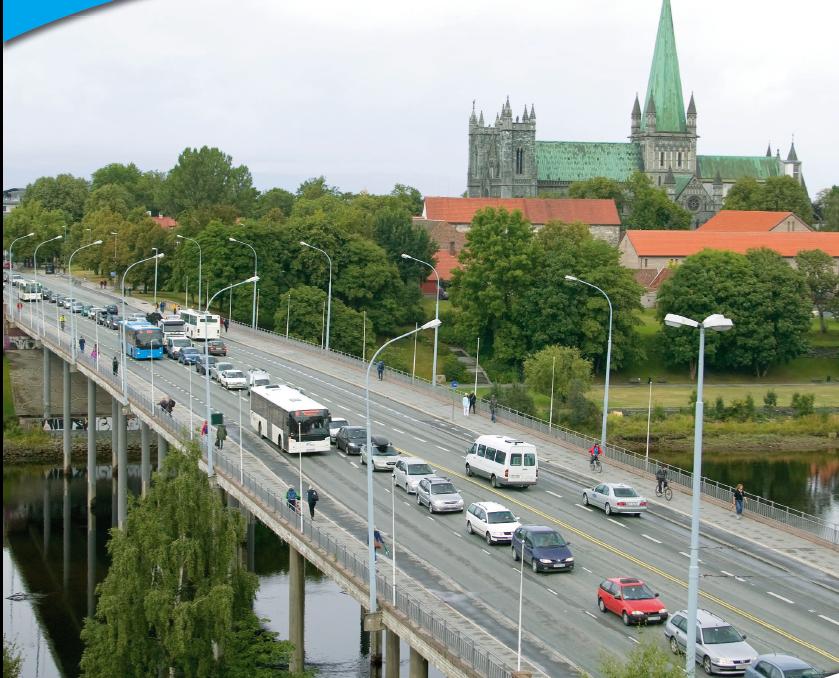 Trafikkbegrensende tiltak Reservering av 5 km kjørefelt for kollektivtrafikk Hovedinnfart