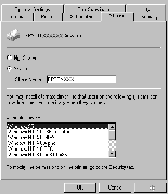 På en Windows NT.0-skriverserver Velg hvilken versjon av Windows som brukes på klientene. Velg for eksempel Windows for å installere tilleggsdriveren for Windows Me/8/-klienter. Klikk deretter OK.