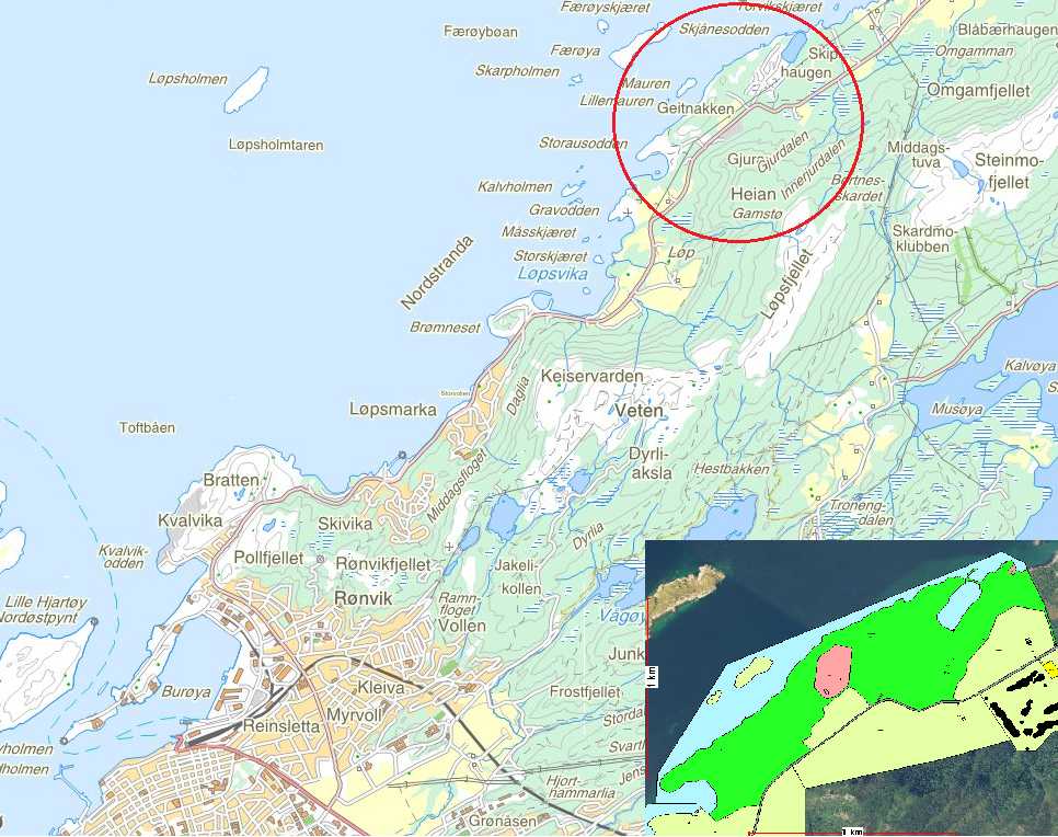 Saksopplysninger Bakgrunn Kulturkontoret i Bodø kommune har formidlet ønske fra KNA Bodø om en utvidelse og opprusting av den eksisterende campingplassen i Geitvågen.