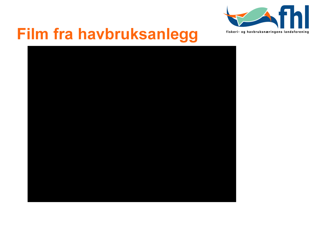 Videoen er fra Norsk Havbrukssenter i Brønnøysund.