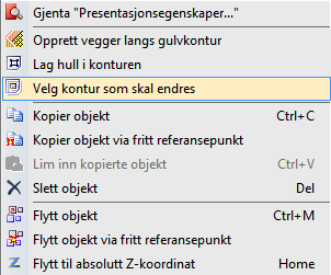 19.07.2012 Kapittel 8... 7 DDS-CAD Arkitekt Byggmester - innføring versjon 7 Loftsetasjen Pek på nedre venstre hjørne (punkt 1) og klikk venstre musetast.