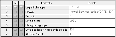 4. Elevtimer (aktivitetsflik) E. timetallet overføres til Vigo og er bakgrunn for elevenes kursprosent.