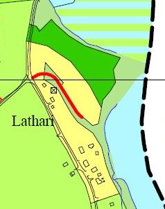 15 om vegtilgang til eiendommen. Denne eiendommen har siden opphevelsen av den gamle reguleringsplanen for Lathari (Reg. plan Lathari II, stadfesta 12.07.79) vært uten atkomst.