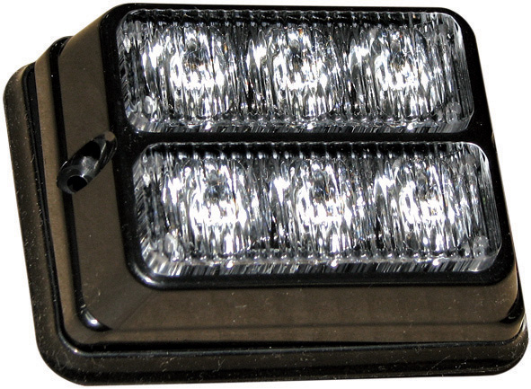 12-24V Gul 800204-W Varsellys 4 LED, 12-24 hvit Blitz strobe 800206-1224 Varsellys