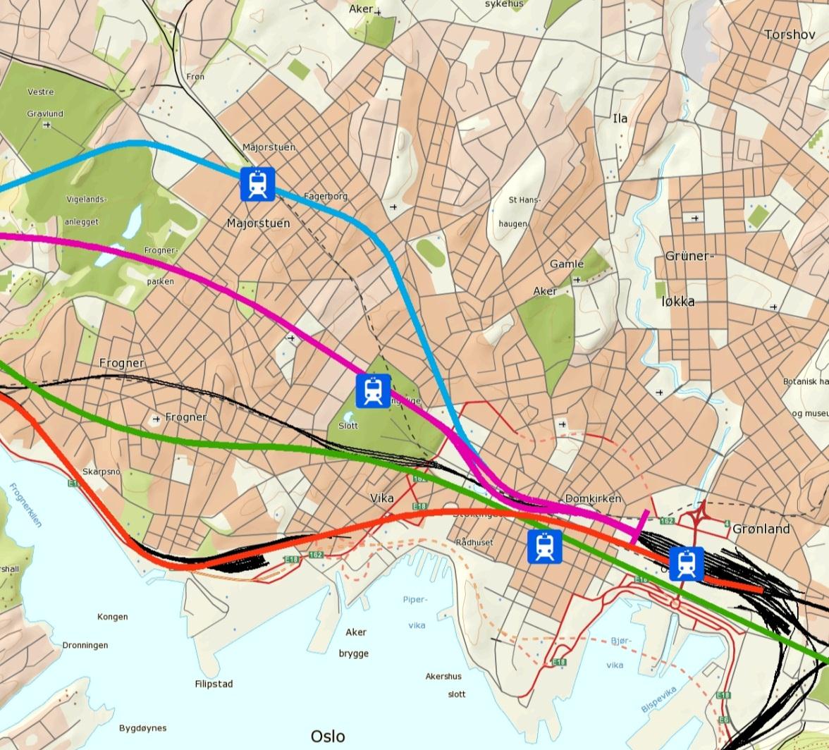 Persontrafikken rundt Oslo Nytt