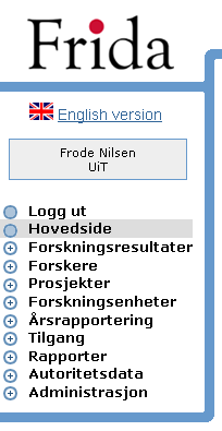 Hvis du har problemer med innlogging: Sjekk først om du har valgt riktig institusjon for ansatte ved Universitetet i Tromsø er det bare mulig å logge seg inn i UiTs base.