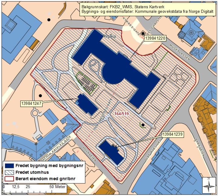 Forskrift om fredning av Statens kulturhistoriske eiendommer, kapittel 9 MUSÉPLASS 3 DE NATURHISTORISKE SAMLINGER Kommune: 1201/Bergen Gnr/bnr: 164/519 AskeladdenID: 175075 Referanse til