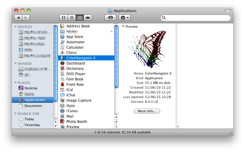 6 ColorNavigator 6 Mac OS X Windows Du finner bruksinstruksjoner for bruk i hurtigveiledningen og brukerhåndboken til ColorNavigator