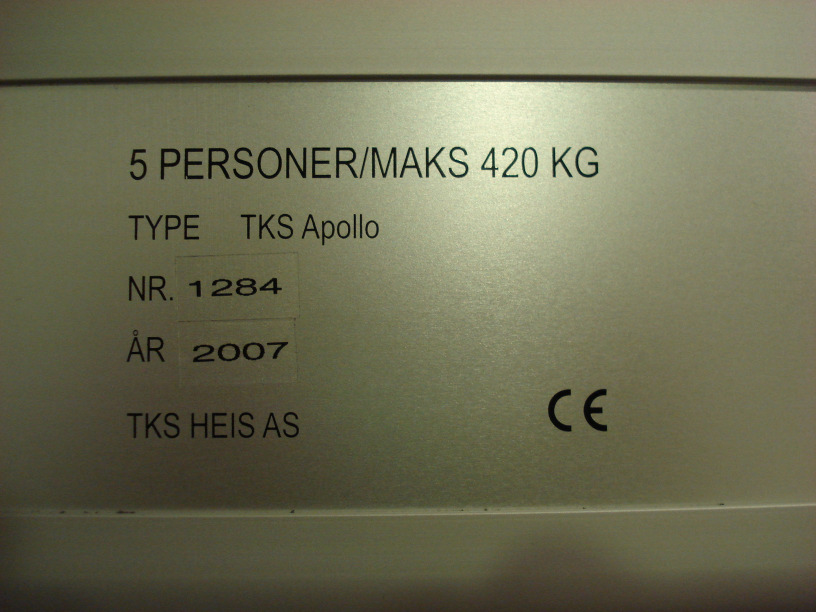Kort beskrivelse av TKS Apollo Løfteplattform.