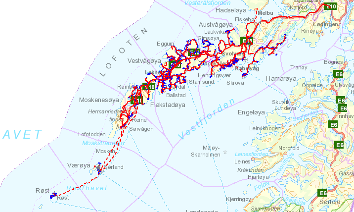 Fakta om Lofotkraft AS 16200 kunder fordelt på 6 kommuner i Lofoten Levert energi til kunder