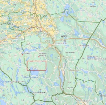 18 Veg 1072 Nord for Gjerdingen, Nordmarka Vårt forslag var: Grønntjennvegen Vi