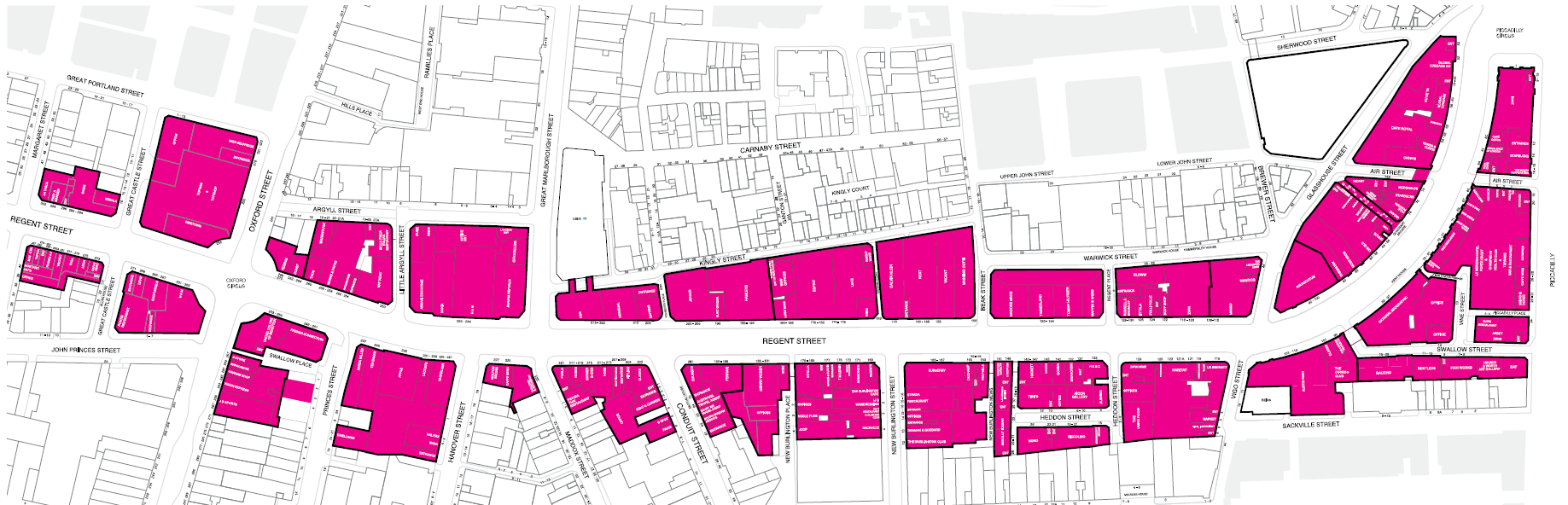 London - Regent Street Kjøper 25% eierandel I Regent