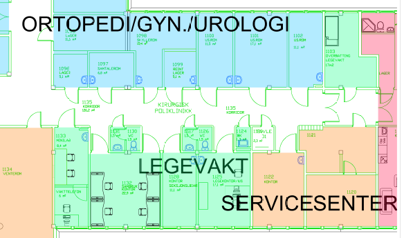 4.2 Vidare utgreiing i forprosjektet For kommunane Årdal, Lærdal og Aurland er det fagleg semje om etablering av interkommunal legevakt knytt til Lærdal sjukehus.