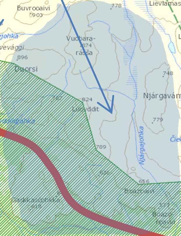 I sommersesongen juni- september er stort sett alle distrikter på sommerbeite utenfor nasjonalparken.