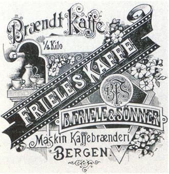 1895 Frieles første registrerte varemerke i 1895. Varemerket er nr.