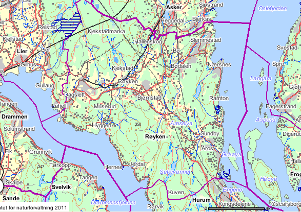 DEL 1: Forvaltningsplan for statlig og kommunalt sikra friluftslivsområder RØYKEN for 2013