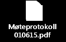 Møteprotokoll 1/15 Godkjenning av møteprotokoll Arkivsak-dok. 15/09764-1 Arkivkode.