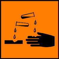 Page: 2/8 GHS-symboler GHS05 Signalord FARE (DANGER) Fareidentifikasjon Fareklasse(r)/-kategorie(r) H314 Skin Corrosion 1A.