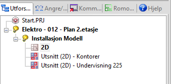 DDS-CAD 11 Sette inn dwg-fil 31 Klikk på knappen [Nytt utsnitt] nede til venstre for å definere et nytt utsnitt. Du kan velge mellom rektangel eller polygon for å markere omrisset til utsnittet.