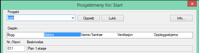 8 Prosjektmeny DDS-CAD 11 Modellinformasjon Tekst kan også tilføyes/endres på eksisterende modeller. Marker den aktuelle modellen i prosjektmenyen og trykk [Endre].