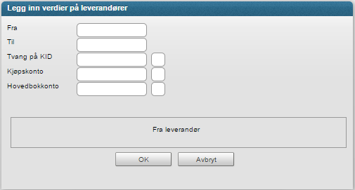 Page 9 of 10 Feltene <Fra/Til> viser innenfor hvilket nummerintervall du skal sette inn verdiene som står i feltene under - (masse-endre).