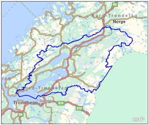 5.5. Vannområde Inn-Trøndelag Inn-Trøndelag vannområde omfatter området rundt indre deler av Trondheimsfjorden og dekker kommunene Frosta, Leksvik, Verran, Inderøy, Steinkjer, Snåsa, Levanger og Verdal.