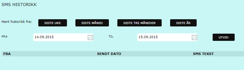 Utsatt melding Under utsatte meldinger kan du se de meldingene som er satt på utsatt sending. Du kan både redigere og slette utsatte meldinger, samt endre tidspunkt for sending.