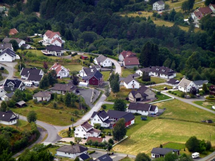 228 Husene og uthusene i Oudalstøl og på Øvre Egeland