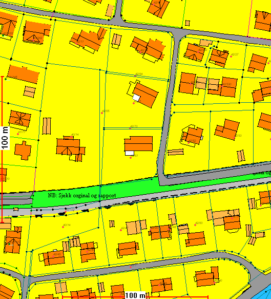 Følgende arealformål er foreslått: Boligbebyggelse, vei og gangvei, se ill. nr. 3. ArchiCA13 NOR Naboeiendom Lauvlia 11, som er vedtatt fradelt. Illustrasjon 3: Situasjonskart, datert 06.01.2011.