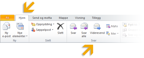 Det finnes mange gratis ressurser som gir deg hjelp til å lære Outlook 2010, inkludert kurs og en meny-til-bånd-veiledning.