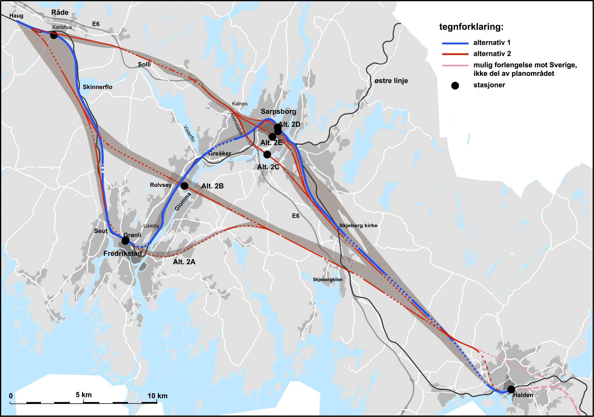 Eksempel Østfoldbanen