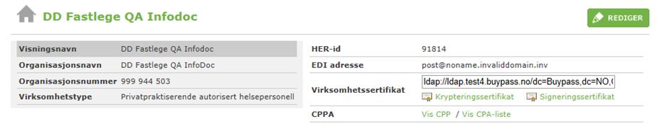 Forutsetning: - PC må være koble til NHN.