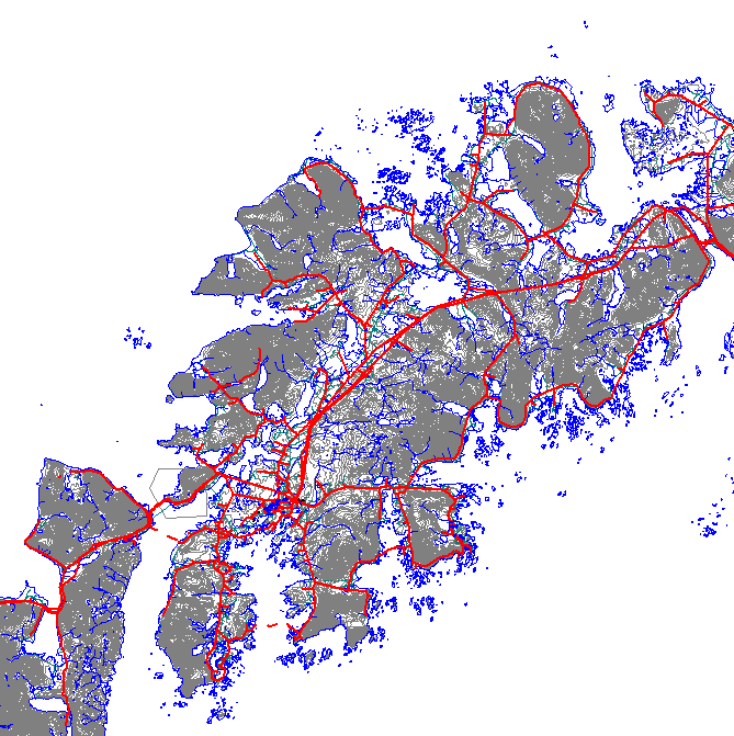 3.8 Energibruk Strømnett Elektrisitetsnettet i Vestvågøy eies og drives av Lofotkraft Nett Distribusjonsnettet i består av 260 km, 50 km kabel og 350