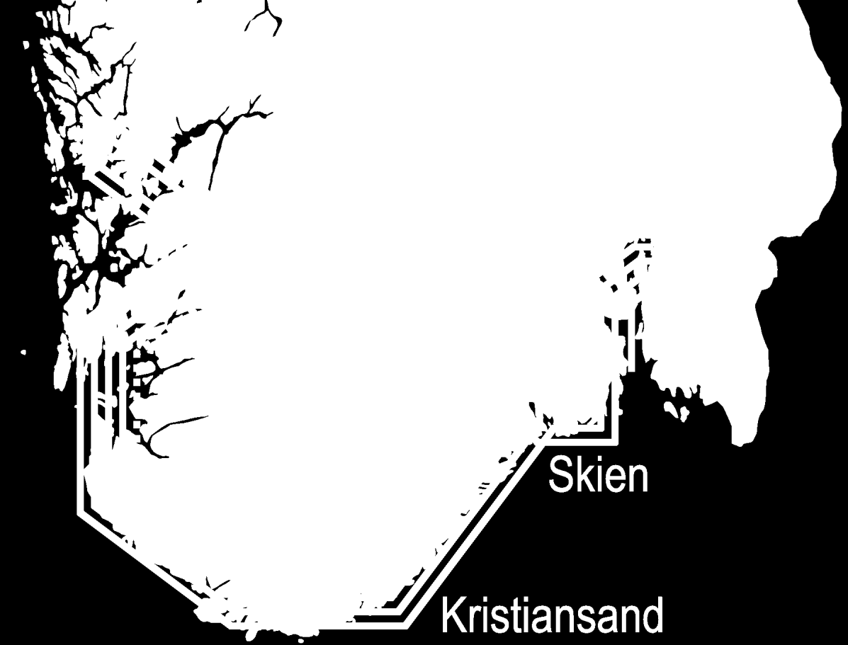 Vestlandsbanen i nettverket Kvar heiltrekt linje = 1 avgang per time 80 fly aust-vest per dag og retning i 2015 Høg fart grunnlag for