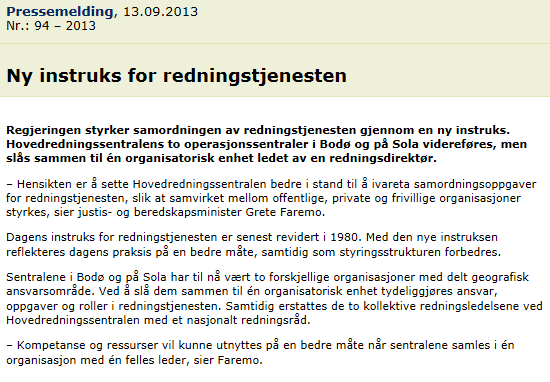 Redningstjenesten