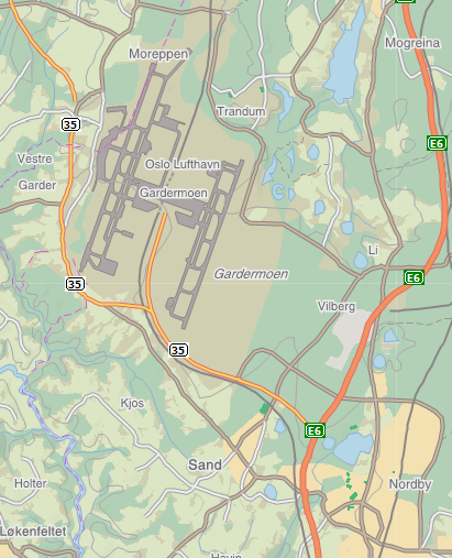 4 1 INNLEDNING Utbygging av terminal ved Oslo Lufthavn Gardermoen vil gi økt trafikk og følgelig økt støy fra vegtrafikk på nærområdene rundt Gardermoen.
