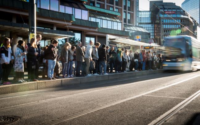 Befolkningsvekst i avstand fra Oslo sentrum, historisk Trikken har fått markedet «servert på et fat».