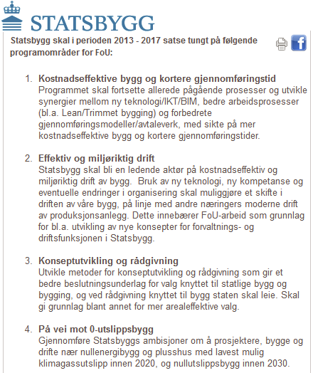 Problemstilling: Byggebransjen er preget av liten interesse for nyskapende og effektiviserende endringer.