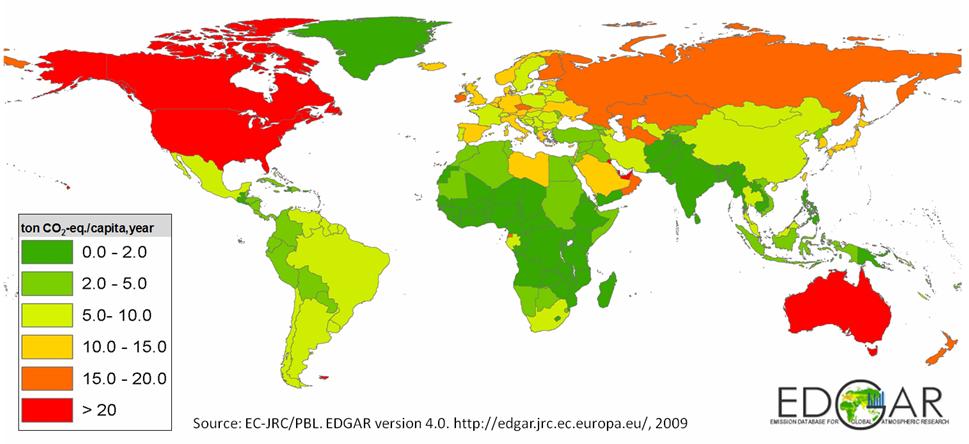 2020 er bare et steg på veien 2 tonn CO2 per innbygger kan bli nødvendig I framtidens samfunn vil