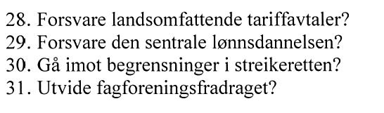 22. Høyre mener allmenngjøring er en alvorlig inngripen i den frie lønnsdannelsen mellom partene i arbeidslivet, og mener derfor at en bransje ikke bør allmenngjøres lenger enn nødvendig.